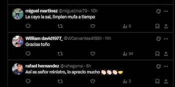 Usuarios de X contestaron a