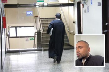 Captura de pantalla cuando el