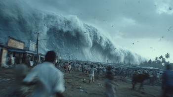 Movimiento submarino, alerta sísmica, escape animal, fondo oceánico, perturbación, comportamiento animal, impacto ambiental, coral, desplazamiento, fuerza marina, marejada, agua turbulenta, sismo marino, arrecifes, biodiversidad - (Imagen Ilustrativa Infobae)