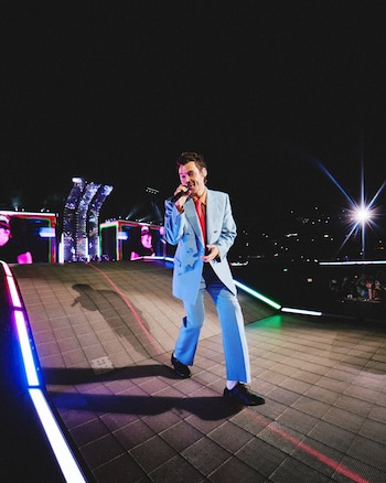 Harry Styles en São Paulo