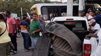 Aparatoso accidente de tránsito tiene