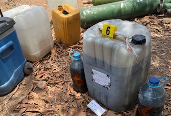 Aseguran presunto laboratorio clandestino en Culiacán, Sinaloa
