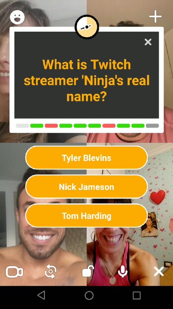 Videollamadas con juegos: Houseparty