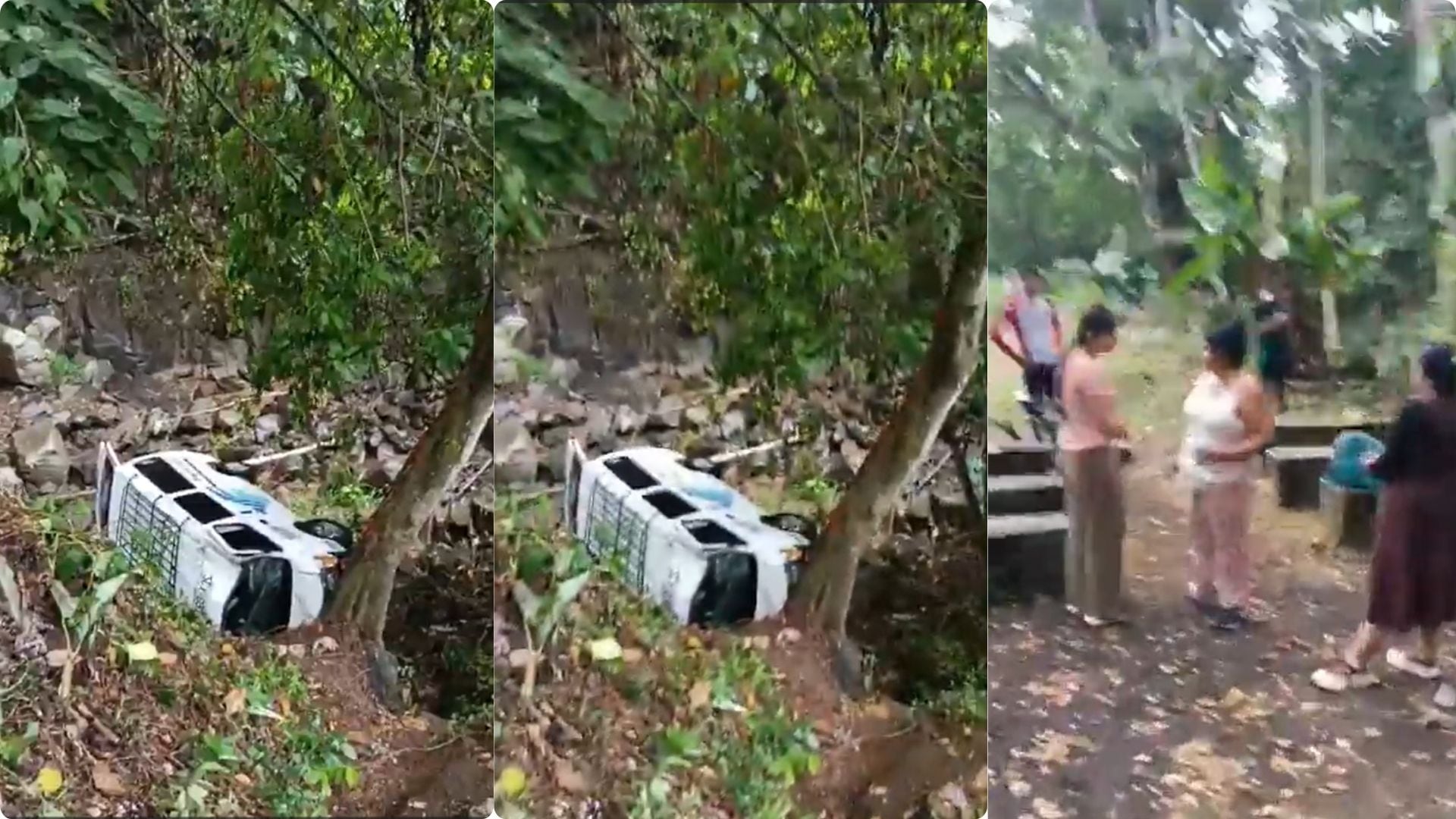Bus que salió de Medellín cayó a un abismo: siete heridos y alerta por fallas mecánicas