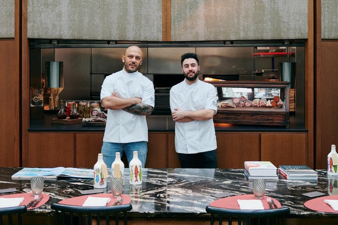 Jorge Sastre y Rafa Panatieri, chefs de Sartoria Panatieri (Instagram / @sartoriapanatieri)
