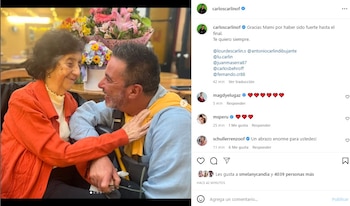 Carlos Carlín despide a su