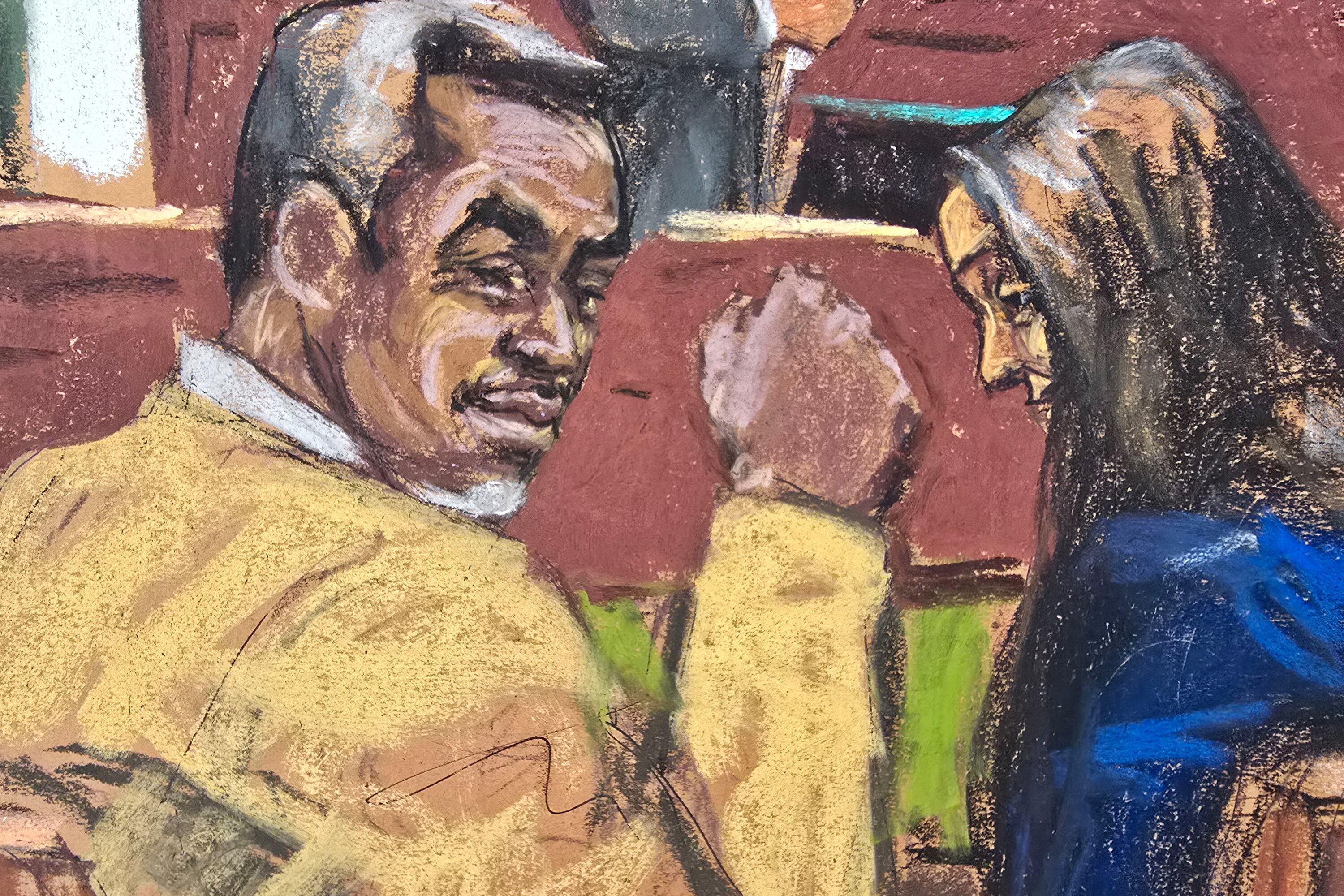 La defensa argumentó que Diddy debería ser liberado. REUTERS/Jane Rosenberg