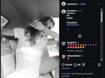 Eva Mendes mostró su tatuaje inspirado en Ryan Gosling. (Instagram)