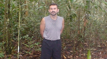 Raimundo Malagón, durante su cautiverio