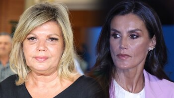 Terelu Campos y la reina