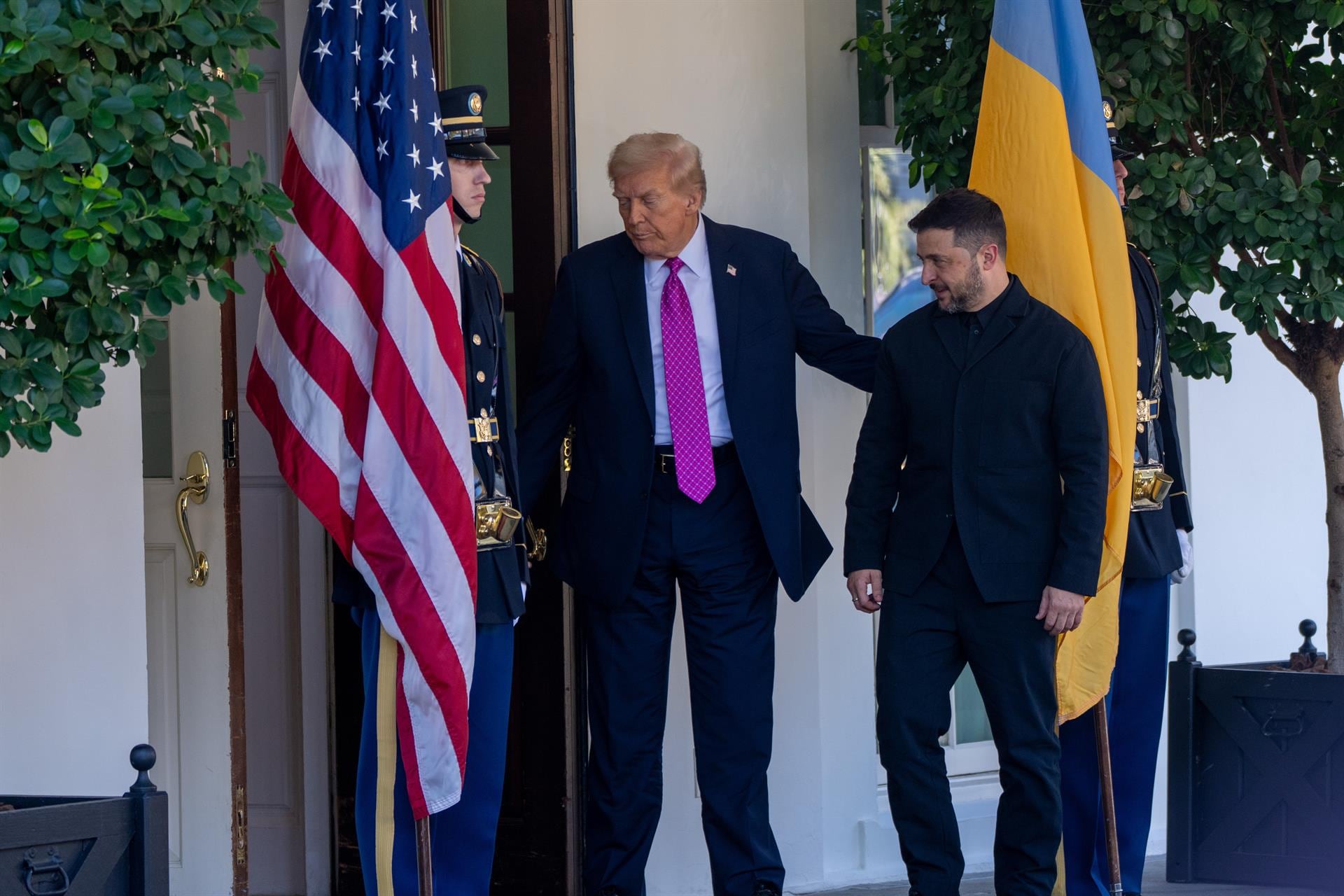 Donald Trump y Volodimir Zelensky, en la Casa Blanca (Europa Press)