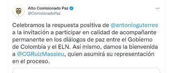 ONU confirma su participación en