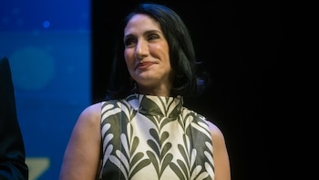 La primera dama Raquel Arbaje