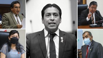 Los congresistas que se abstuvieron