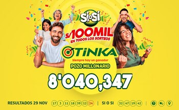 La Tinka. (Captura: Intralot)