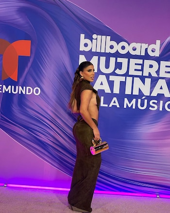 Yahaira Plasencia en la alfombra