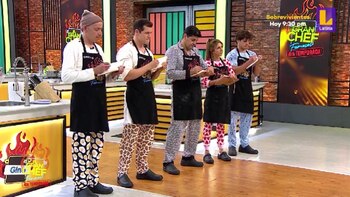 Segundo reto de la noche: