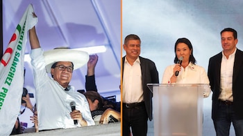 Keiko Fujimori y Roberto Sánchez en empate técnico: Así fueron sus discursos luego de conocer los primeros resultados