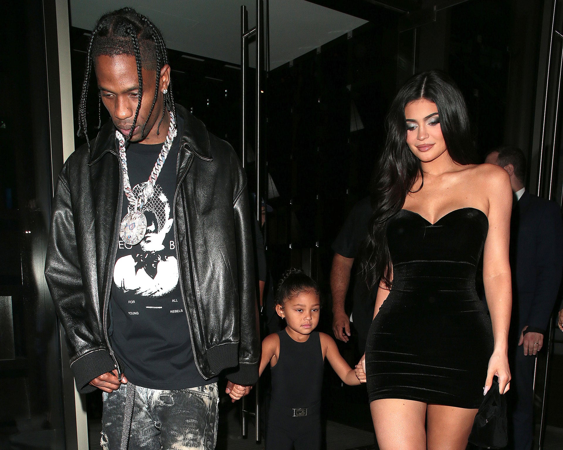 Stormi, de siete años, es fruto de la pasada relación entre Travis Scott y Kylie Jenner (Ricky Vigil M/GC Images)