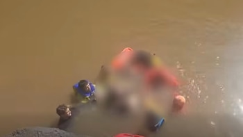 Recuperan el cuerpo de una niña de 11 años tras un operativo en un puente de El Salvador