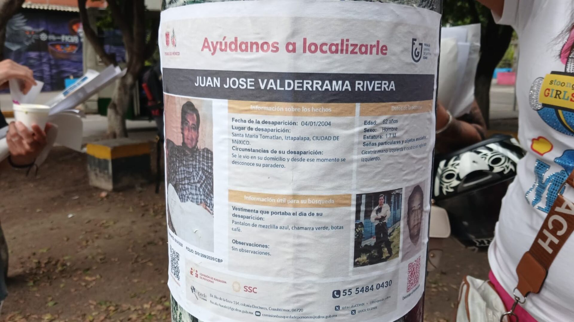 Juan José Valderrama Rivera desapareció en la alcaldía Iztapalapa el 4 de enero de 2004. (Fotos: Jaqueline Viedma/Infobae México)