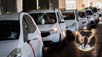 Un taxista debe devolver 6.700 euros después de recibir un sueldo superior al que debería por un error administrativo. (Montaje Infobae)