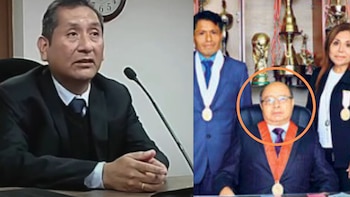 El juez Hugo León Manco y el fiscal Edmundo Calderón Cruz integran el JEE Lima Centro 1, instancia que decidió archivar el expediente contra el alcalde de Lima.