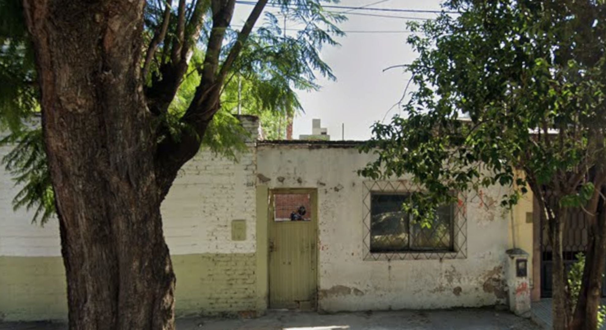La casa en donde fueron encontrados los hermanos