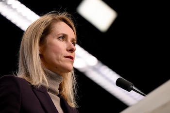 Kaja Kallas. (Europa Press)