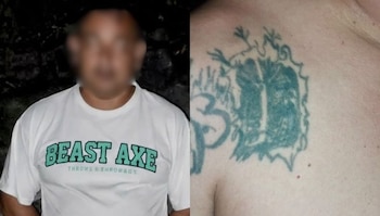 La Fuerza Armada de El Salvador capturó en Metapán, Santa Ana, al hondureño alias “Tapón”, señalado como homeboy y gatillero de la pandilla 18. (Retomado de: René Francis Merino Monroy)