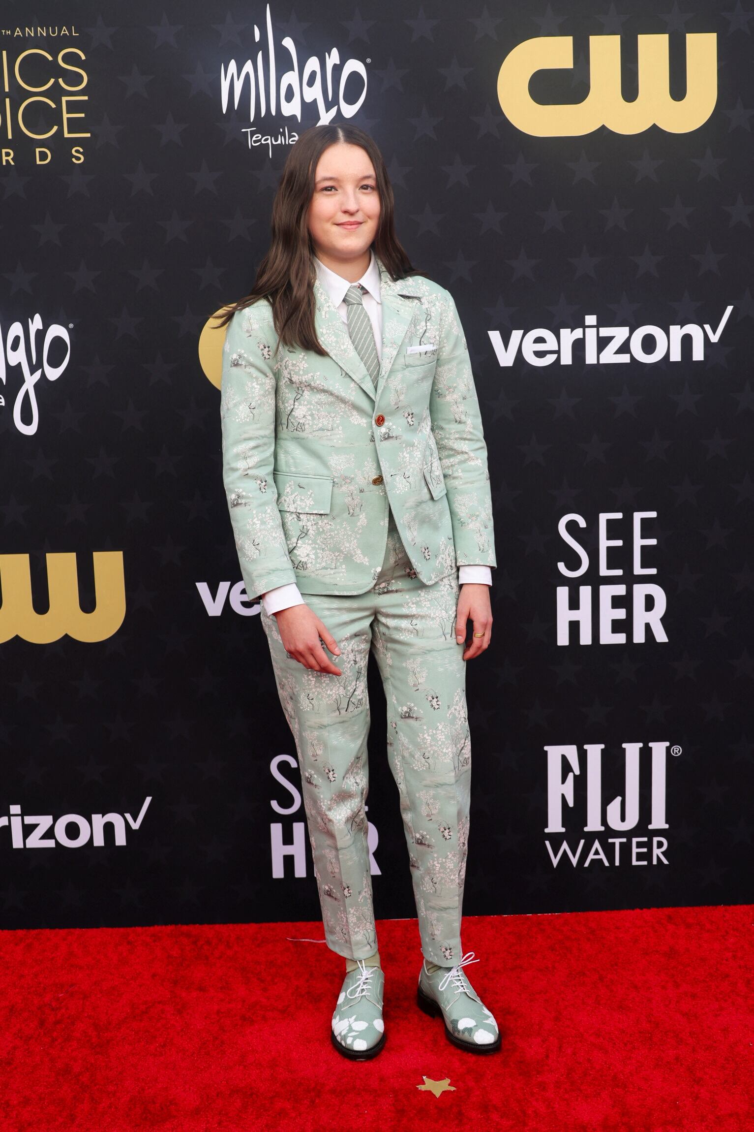 Bella Ramsey admitió que se siente bien de anunciar públicamente su identidad de género gracias a sus fans. (REUTERS/Aude Guerrucci)