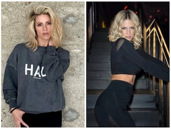 Una modelo y cantante de