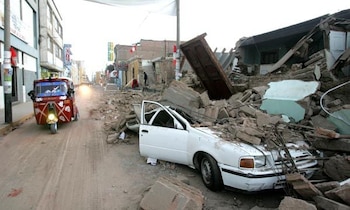 Terremoto en Perú en el