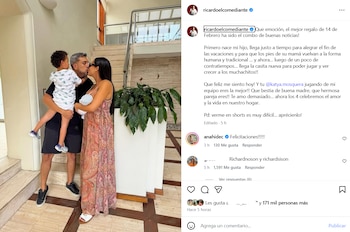 Ricardo Mendoza celebra su primer