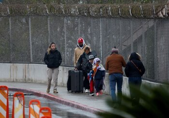 Migrantes mexicanos que cruzaron el