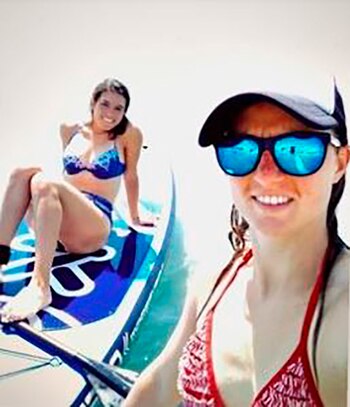 Sofía Sánchez y Nadia Podoroska,