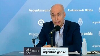 Pese a la cuarentena, Larreta