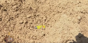 El mechero amarillo que emplearon