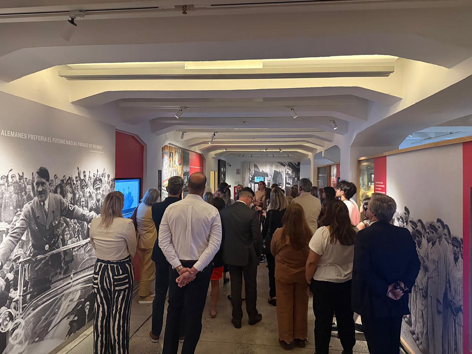 Visitas de funcionarias judiciales al museo del holocausto