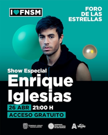 Enrique Iglesias en la Feria