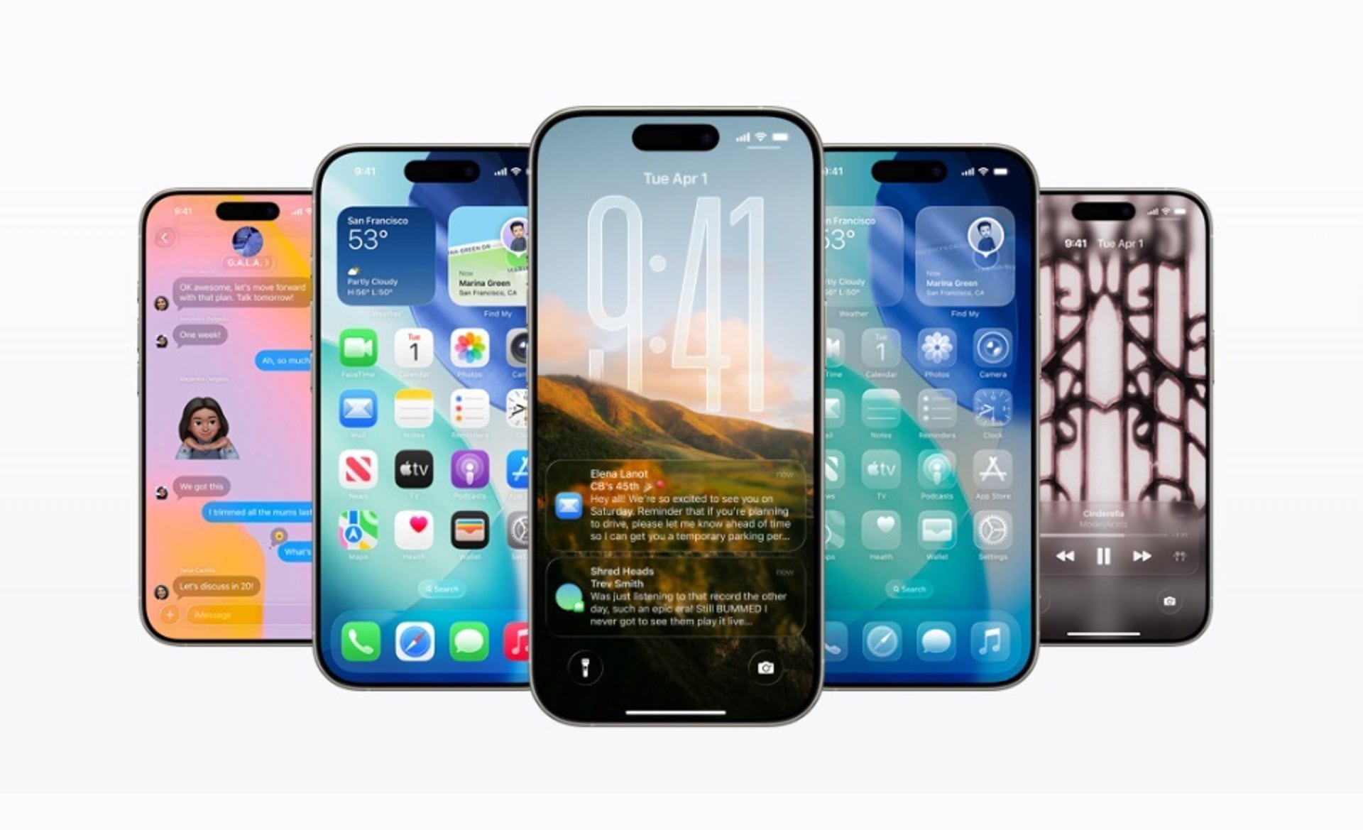 Liquid Glass organiza la interfaz del iPhone en múltiples capas visuales, mejorando la profundidad y la claridad. (Europa Press)