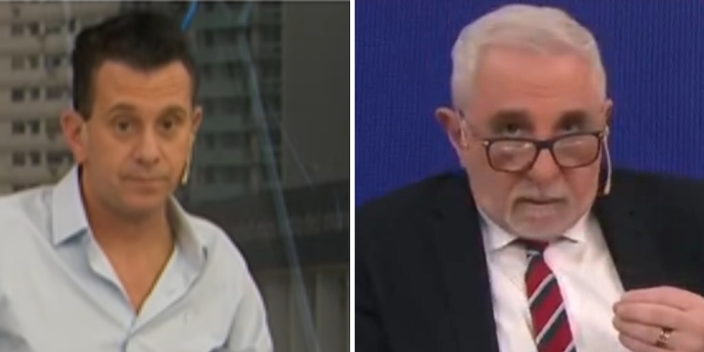 La reacción al aire de Matías Bertolotti luego de sus dichos contra Ricardo Canaletti: “No se puede hablar de eso” - Infobae