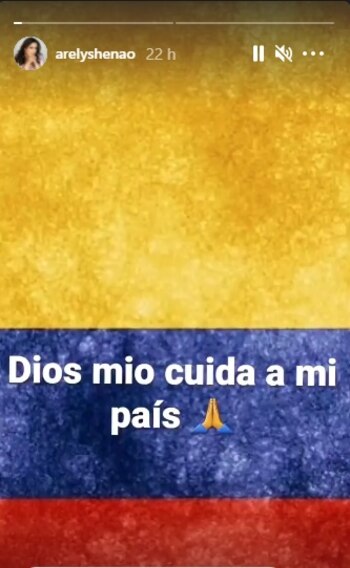 Historias de Instagram de Arelys