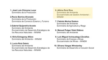 Entre los firmantes de la