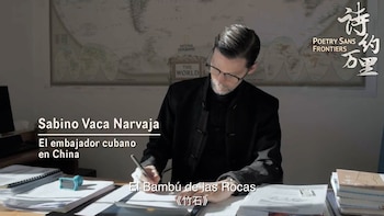 Video de año nuevo del embajador argentino en China error