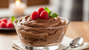 Mousse de chocolate alto en proteína: el postre cremoso que conquista por su sabor y textura