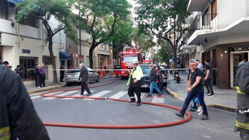 Participaron Policía de la Ciudad,
