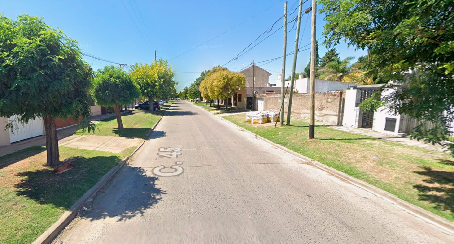 El hecho ocurrió en un domicilio ubicado en calle 45, entre 140 y 141