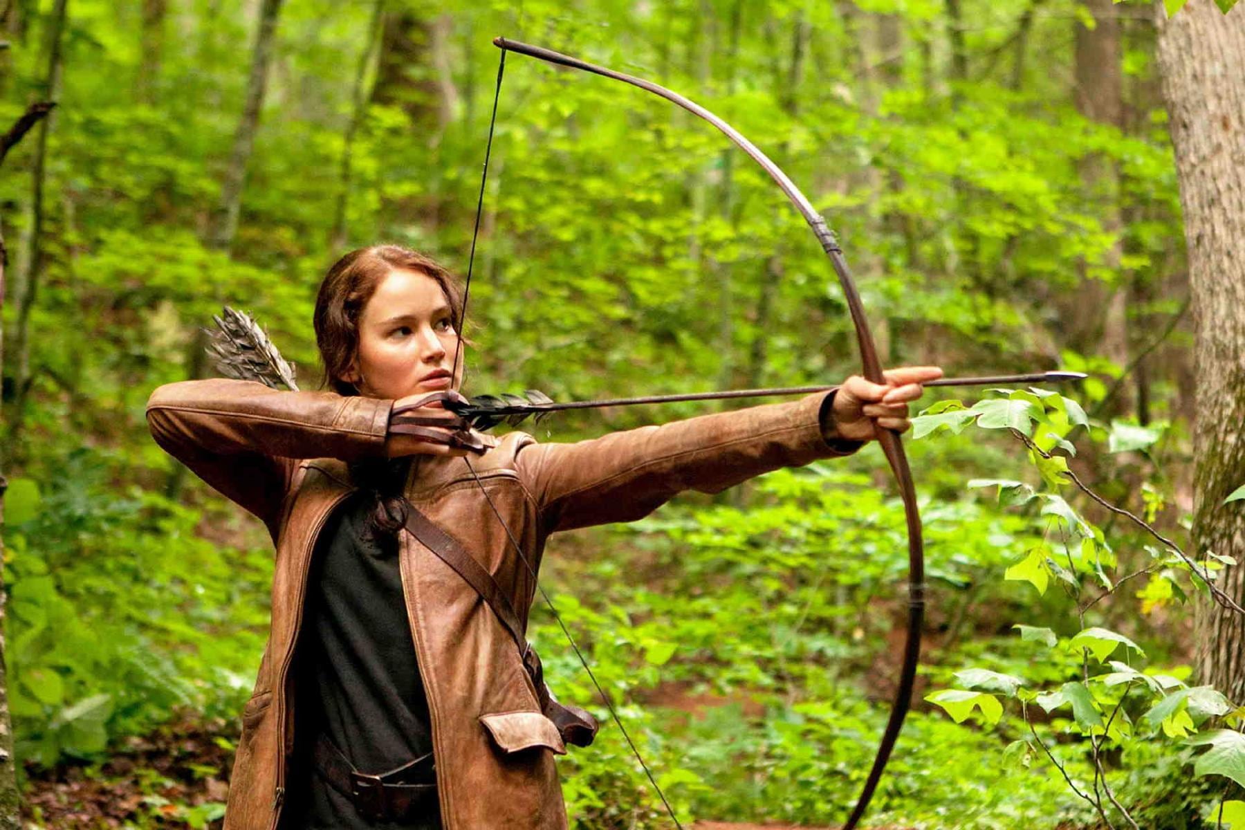 Jennifer Lawrence interpretó a Katniss Everdeen en la saga “Los juegos del hambre”
