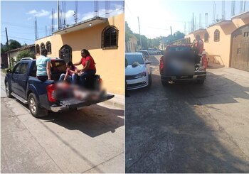 Familiares de las víctimas se